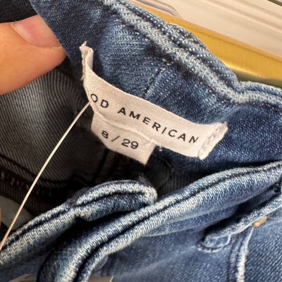 NEW Good American Good Legs Crop Mini Boot Size 8 - Picture 4 of 11